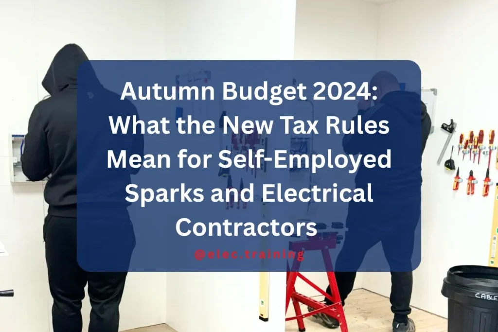 two electricians learners practicing with tools