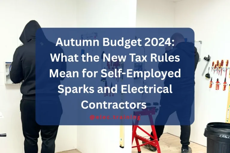 two electricians learners practicing with tools