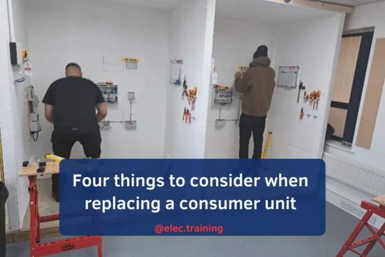 City and Guilds 2365-02 Wiring Workshop on bay area