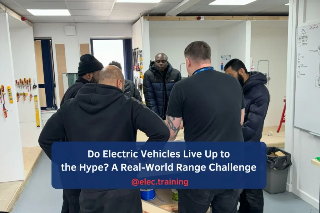 Group study session during Level 2 0365 02 electrician training