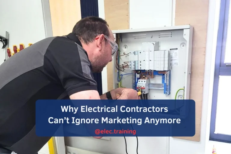 Learner installing circuit breakers