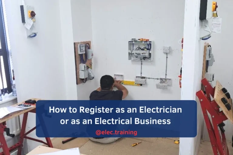 Learner practicing proper cable routing and trunking installation for Level 3 electrician course