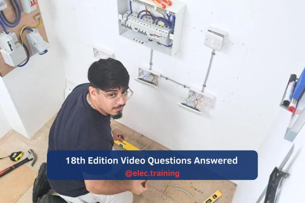 Learner wiring a small distribution board during a practical training session