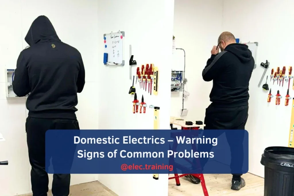 Learners completing exercises on two-way and intermediate switching