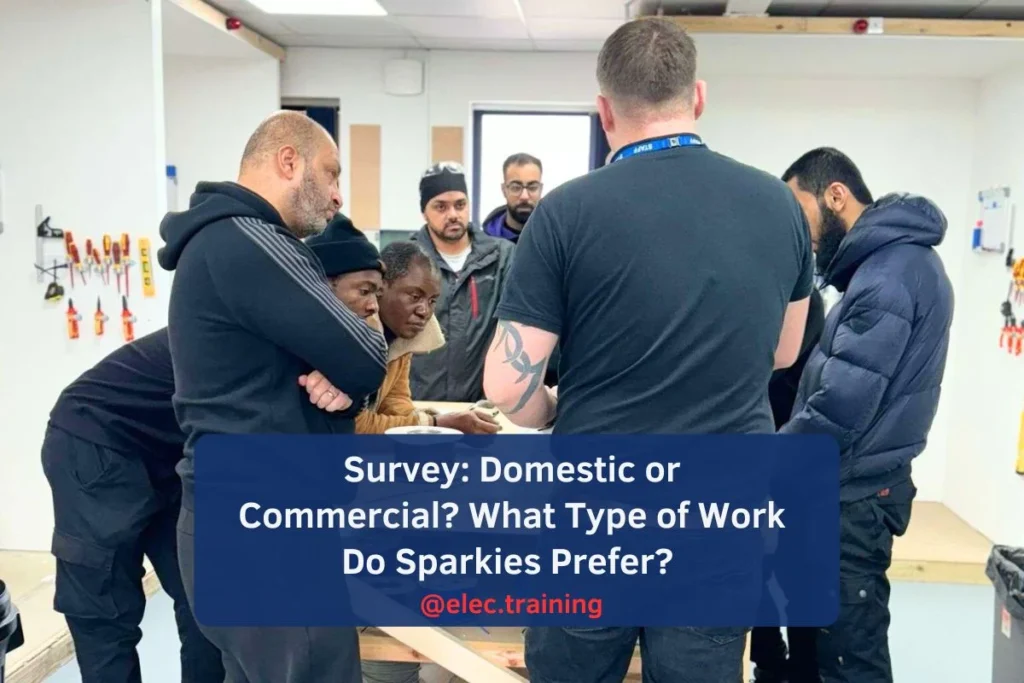 Learners taking theoretical lecture from the instructor