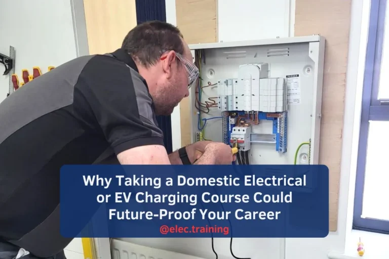 trainee practice on electrical boarding during Level 3 2365 03