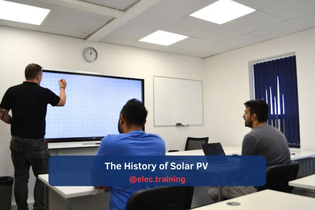 Classroom session with trainer explaining Level 2 course module