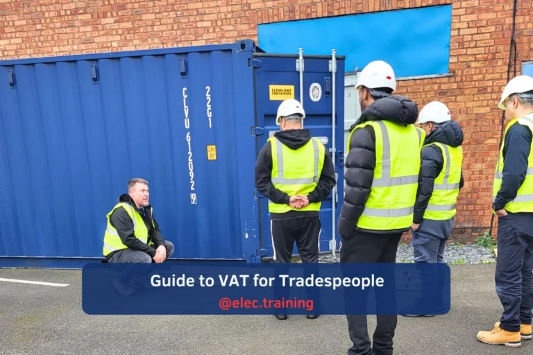 NVQ learners logging site evidence for assessment