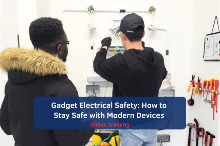 learner performing wiring task with instructor guidance in training bay